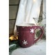 Tasse mit Schneeflocken